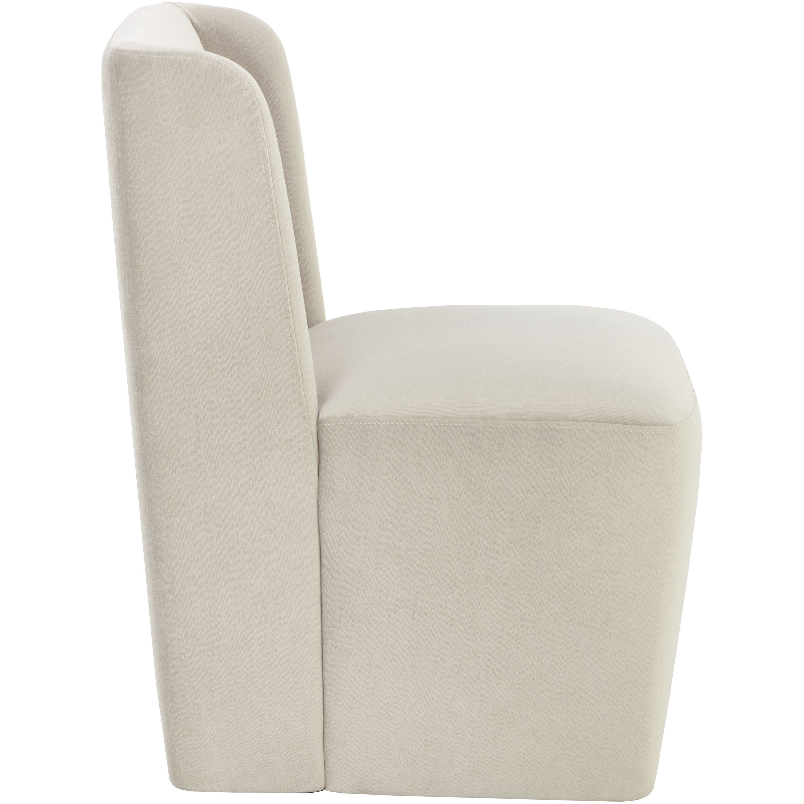 Amita Piccolo Prosecco Wheeled Dining Chair, Wheeled